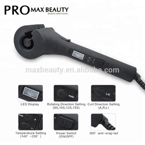 2018New Chaude Style Privé Étiquette Entièrement Automatique Cheveux Bigoudi Salon De Coiffure Marcel Vague Bigoudi - Product Image 2