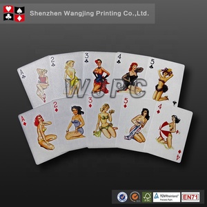 Impresión <span class=keywords><strong>de</strong></span> Naipes con Diseño Personalizado <span class=keywords><strong>de</strong></span> Chica Desnuda, Superventas <span class=keywords><strong>de</strong></span> WJPC - Product Image 4