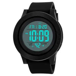 Новинка 2018, водонепроницаемые цифровые спортивные часы SKMEI 1473 с силиконовым ремешком для мужчин и женщин