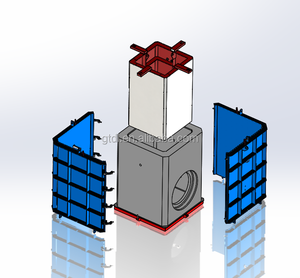 Khuôn đúc bê tông ướt giá rẻ, rãnh thoát nước chữ U, hộp cống, khuôn thép kim loại để tạo khối New Jersey - Product Image 5
