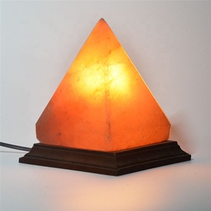 Venta al por mayor Rock Salt Lamp Pink Crystal Natural Himalayan Salt Lamps Salt Rock con base de madera Mejor <span class=keywords><strong>precio</strong></span> - Product Image 4