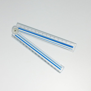 Transparent papeterie 15 cm en plastique pliable règle - Product Image 2