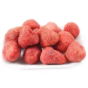 工厂价格巧克力散装冷冻干草莓有机冷冻干草莓