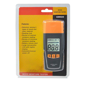 Máy Đo Độ Ẩm Gỗ Cầm Tay Kỹ Thuật Số <span class=keywords><strong>GM605</strong></span> Máy Kiểm Tra Độ Ẩm (Có Đóng Gói OEM) - Product Image 4