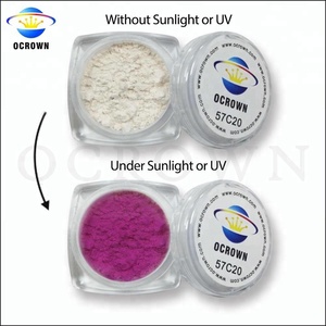 Pigmento Fotocrómico con Luz UV, Pigmento <span class=keywords><strong>de</strong></span> Mica que Cambia <span class=keywords><strong>de</strong></span> Color, Rojo Vino - Product Image 3