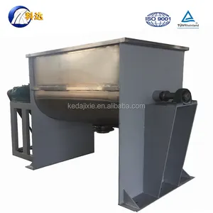 Horizontal dry ingredient ribbon mixer with low price