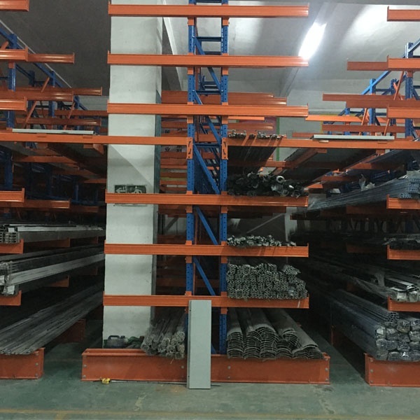 Entrepôt en Acier Robuste de Haute Qualité Adapté Aux Besoins Du Client De Tuyau De Stockage En Porte-à-faux