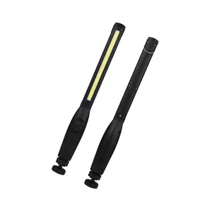 Luz de inspección LED COB de 8W, base magnética portátil recargable, luz de trabajo delgada, foco perfecto para reparación de automóviles, lámpara de trabajo Led usb