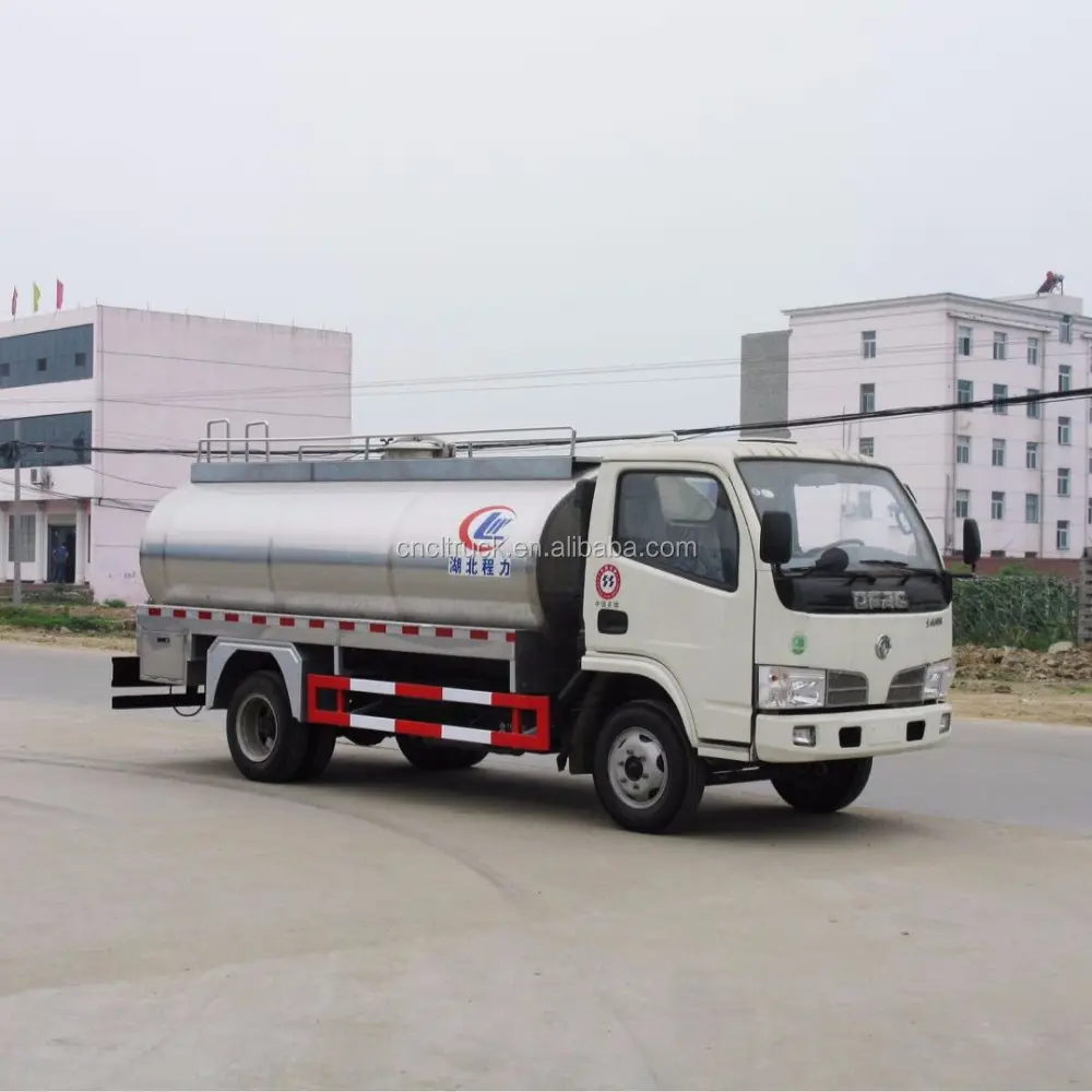 Haute qualité Dongfeng 5000L lait réservoir camion à vendre en Afrique Du Sud