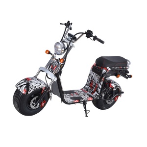 Livraison Gratuite Cyclomoteur Électrique Livraison Rapide à La Lituanie Citycoco Scooter CEE Adulte Moto Batterie Amovible 1500 W 20Ah - Product Image 5