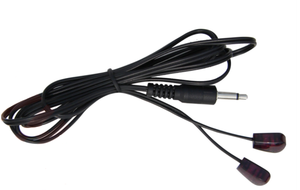 Bxon สายแยกสัญญาณอินฟราเรด2หัวยาว1.5ม. พร้อมสายปลั๊กโมโน3.5มม. 1ถึง2สายคู่ - Product Image 2