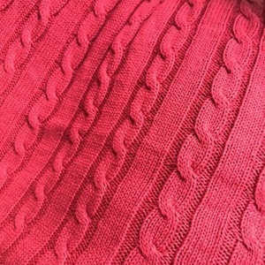 SZPLH Super Soft Warm Multi Color 100% Cotton <strong>Cable</strong> <strong>Knit</strong> <strong>Throw</strong> Blanket - Product Image 5