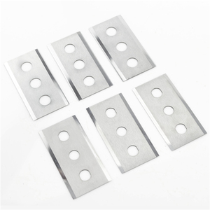 Lâmina de barbear para corte, lâmina de alumínio do carboneto de tungstênio com 3 furos - Product Image 5