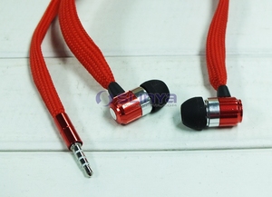 Casque d'écoute tressé à lacets plats 1M, avec pointe en métal, pour téléphone portable, nouveau - Product Image 6