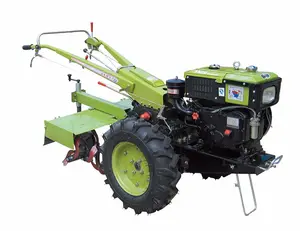 Harvester mini batata com trator, trator de caminhada para segunda mão e caminhada