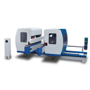 النجارة YHD808 CNC Tenoner مصنع تصنيع المزدوج ماكينة تفريز النهايات