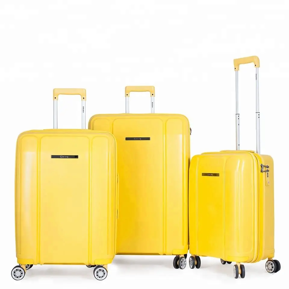 Conjunto de equipaje a la moda, bolsas con carrito, equipaje de mano para viajes largos o cortos, 2021