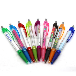 Custom Promotional Plastic Flag <strong>Pen</strong> with 0.7 mm Writing Width - Product Image 1