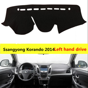 Alfombrilla decorativa para salpicadero de coche, cubierta para <span class=keywords><strong>Ssangyong</strong></span> Kyron Rodius Tivolan Korando Rexton ActYon - Product Image 3