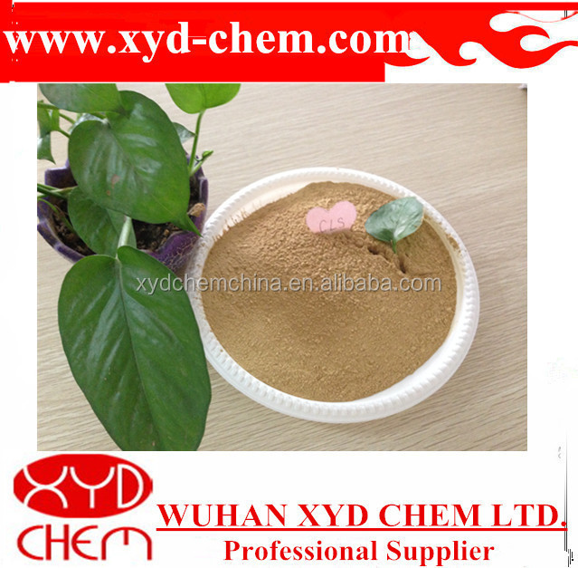 CAS 8061-52-7 Высокое качество Кальция лигнин sulphonate для бетона примесь