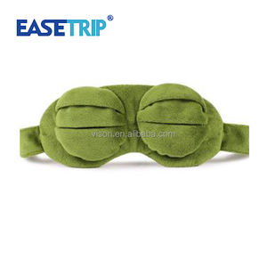 Divertido triste Rana <span class=keywords><strong>Kuso</strong></span> parodia de viaje ojo máscara cubierta de sombra - Product Image 2