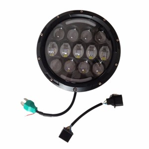 El <span class=keywords><strong>Precio</strong></span> de fábrica Led Drl Faros Ojos del Ángulo de accesorios de Motos Faro Para Jeep 7 Pulgadas Faro Redondo - Product Image 6