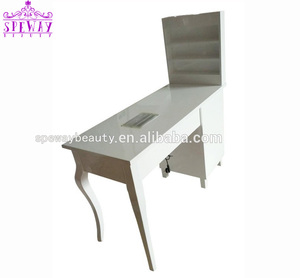 Mesa de manicura de salón multifuncional de madera moderna al por mayor, MESA DE MANICURA, colector de polvo, <span class=keywords><strong>escritorio</strong></span> de manicura <span class=keywords><strong>profesional</strong></span> con ventilador - Product Image 2