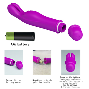 Mini proiettile impermeabile del vibratore di PRETTYLOVE, massaggiatore potente portatile della bacchetta di vibrazione - Product Image 4