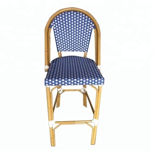 <span class=keywords><strong>Tabouret</strong></span> de <span class=keywords><strong>Bar</strong></span> en rotin noir résistant aux Uv, chaise haute, moderne, Tiki, pour <span class=keywords><strong>Bar</strong></span>, - Product Image 2