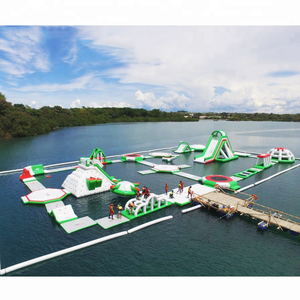 Inflatable commercial water park from slideshow Resort for adults in the Lake Sea - Product Image 2