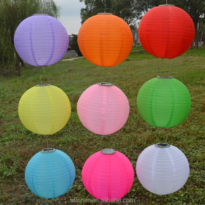 Lanterne Chinoise <span class=keywords><strong>solaire</strong></span> <span class=keywords><strong>Jardin</strong></span> Déco Lumières <span class=keywords><strong>lampe</strong></span> suspendue 12 pouces - Product Image 6