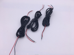 สายไฟประกอบอุตสาหกรรม2464มม. ความยาว1000มม. สายต่อชุบดีบุก2-core ตัวนำทองแดง0.16มม. 300V ปลายทั้งสองข้าง - Product Image 6