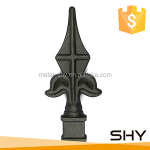 Hierro fundido Material <span class=keywords><strong>de</strong></span> acero fundido Vintage Valla Poste 6 "Lanza Finial - Product Image 5