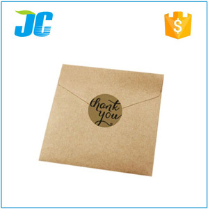 Adhesivo de Papel Kraft en Forma de <span class=keywords><strong>Corazón</strong></span> Personalizadas <span class=keywords><strong>Gracias</strong></span> Pegatina Del Sello - Product Image 4