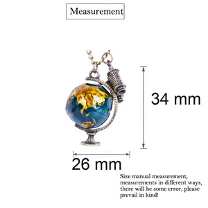 Di Vendita calda Dell'annata Dei Monili Della <span class=keywords><strong>Collana</strong></span> Retrò Lunga Catena Con Il Telescopio Dello Smalto Colorato Globe <span class=keywords><strong>Collana</strong></span> & Del Pendente Dei Monili Delle Donne - Product Image 3