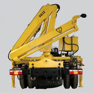 Hydraulic Knuckle Boom Crane 1/ 2/ 3.2 Ton Mini Truck Mounted Crane for Truck Small Crane for Truck:made in Italy