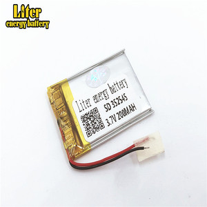 <span class=keywords><strong>3</strong></span>,7 V 352545 200 mah Li-ion battery rechargeable lithium polymer battery - Product Image 4