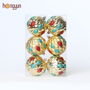 80mm palle <span class=keywords><strong>di</strong></span> <span class=keywords><strong>natale</strong></span> ornamenti <span class=keywords><strong>decorazioni</strong></span> per alberi infrangibili palline da <span class=keywords><strong>disegno</strong></span> colorate scintillanti - Product Image 1