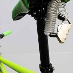 Candado de bicicleta eléctrica plegable, combinación de 3 dígitos, nuevo Tipo y gran oferta, candado de Cable portátil antirrobo para bicicleta - Product Image 2
