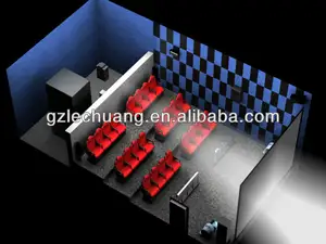 Home theatre 5d, 7d cinema elettrico/idraulico nuovo senso 8d VR film coinvolgente