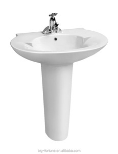 Comptoir <span class=keywords><strong>salle</strong></span> <span class=keywords><strong>de</strong></span> bains évier en céramique colonne bassin - Product Image 1