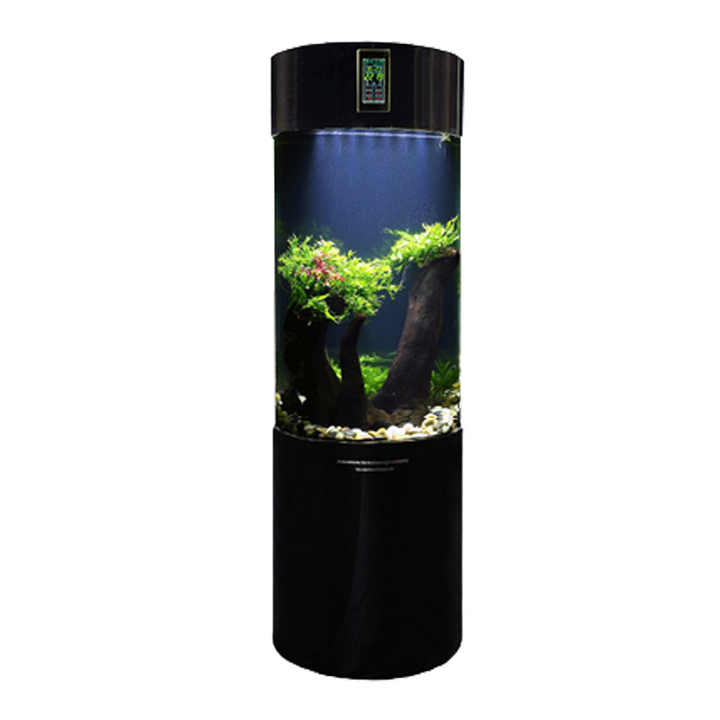 Round Aquarium cylindrical fish tank Acrylic Aquarium indoor artificial — free download