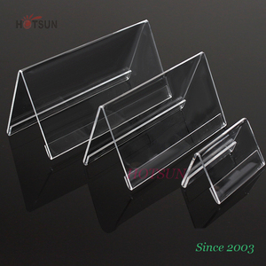 Thiết Kế đơn giản Acrylic Bảng Lều cho Tên Thẻ Rõ Ràng Acrylic Đặt Phòng Chủ - Product Image 3