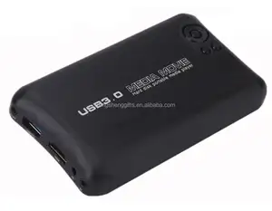 Горячая 2,5 "жесткий диск мульти-медиа HDD медиаплеер Поддержка 2 ТБ USB3.0 1080P медиа-видео MP3 MP4 консультационное устройство