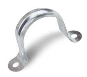 Clip da sella U tubo ohm fibbia tipo lamiera di ferro clip per tubo in PVC 100mm morsetto per tubo zincato - Product Image 2