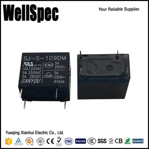 Tiếp sức 12 v tiếp sức jqc 3ff hongfa nguồn SJ-S-112DMH HF32F-G-012-HS 12VDC 10A250VAC 1NO 4PIN minitype power relay - Product Image 6