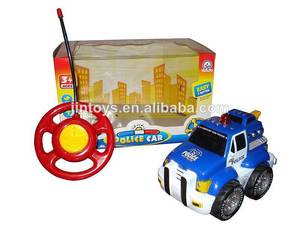 Jouets en plastique 2 fonction r/c voiture de <span class=keywords><strong>police</strong></span> avec <span class=keywords><strong>la</strong></span> lumière - Product Image 1