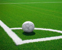 Revêtement de sol pour terrains de football et de soccer, gazon synthétique vert olive, tapis en gazon artificiel enroulé