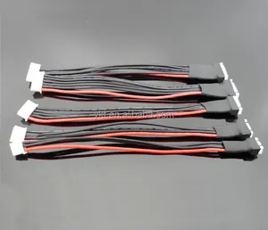 2S 3S 4S 6S Biaya Kabel Ekstensi untuk Lithium Battery Balance Charger Pria dan Wanita Kepala 22AWG Silikon Kawat Garis