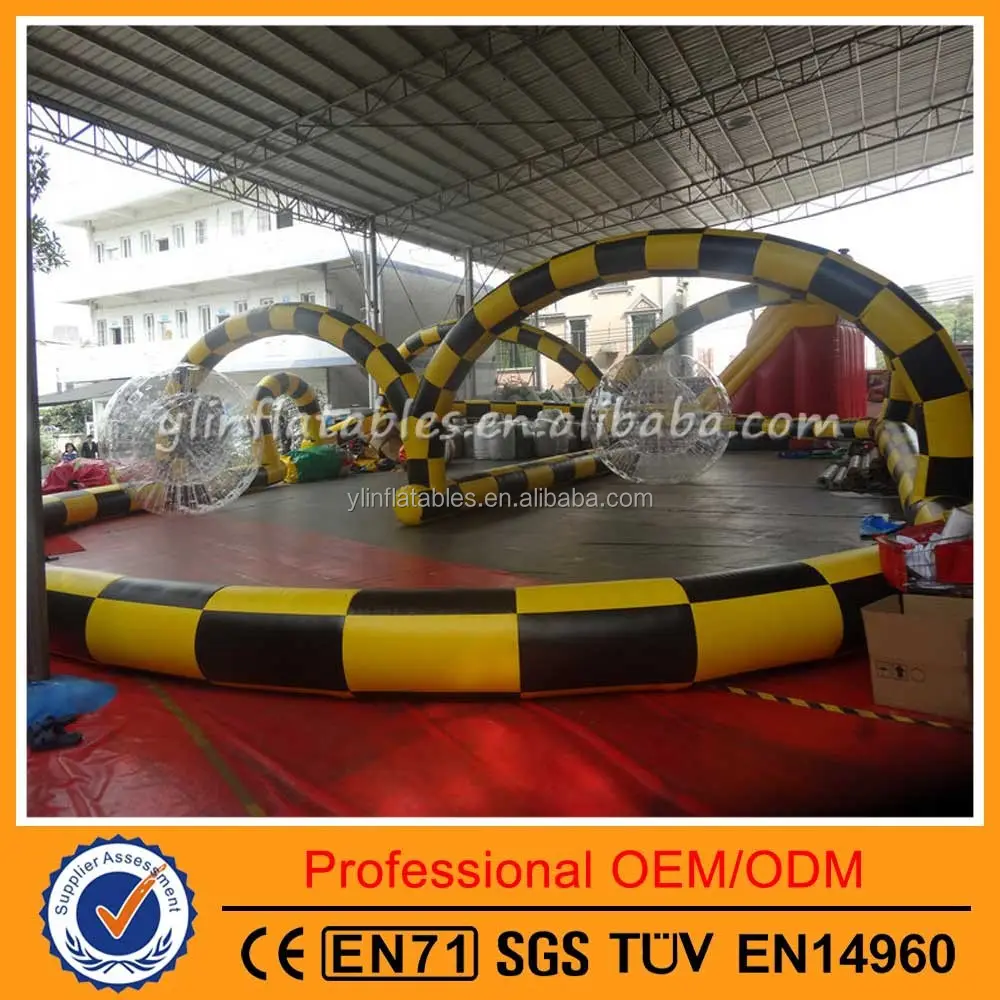 HI Top Quality Zorbing Ramp/ Adults Zorb Rolling Ball for fun